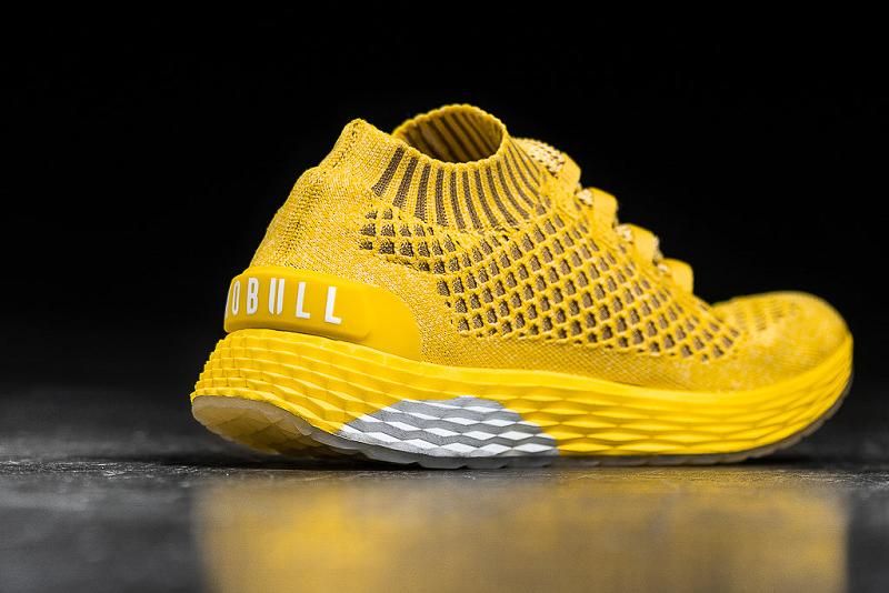 Lemon Nobull Drop Knit Runner Men's Running Shoes | CA S1104G